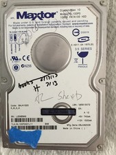 Maxtor  100GB  IDE Hard Drive IN GREAT WORKING CONDITION picture