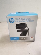 HP 320 FHD 1080p Webcam 2 Megapixels Black (53X26AA#ABL) picture