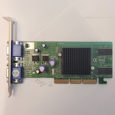 Inno3D NVIDIA GeForce MX 4000 128MB AGP 8X Dual VGA Graphics Card 3DForce Vtg picture