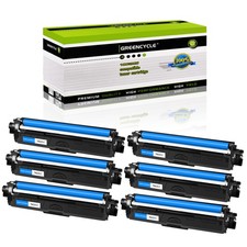 6PK TN221 TN-221 CY Cyan Toner Cartridge Fits For Brother MFC-9340CDW HL-3170CDW picture