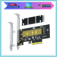 GLOTRENDS PA09-HS M.2 NVMe to PCIe 4.0 X4 Adapter with M.2... picture