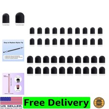 40Pcs Replacement Rubber Tips for Stylus Pens picture