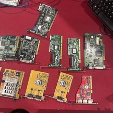 LOT OF 17 PCI PARALLEL SERIAL SCSI IO CARDS And More picture