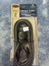 Belkin Pro Series IEEE 1284 Parallel Printer Cable 10ft DB25M to CN36M – NOS picture