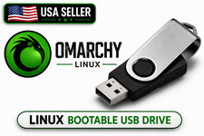Omarchy Linux Bootable USB Flash Drive 64 Bit Latest Live Installer Ready To Use picture
