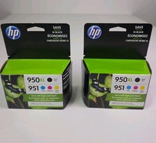 8 -PACK HP GENUINE 950XL BLACK & 951 COLOR INK OFFICEJET PRO 8610 SEALED 7/2021 picture
