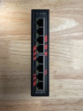 Antaira LNX-0501G-SFP-T 5-Port Industrial Unmanaged Ethernet Switch - USED  picture