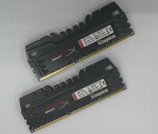 Kingston Hyperx 2 x 8GB DDR3 2400 Desktop DIMM RAM HX324C11T3K2/16 PC3-19200 picture
