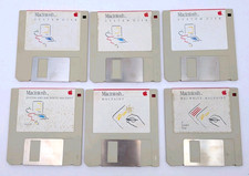 LOT OF 6: RARE Vintage 1984 Macintosh 3.5