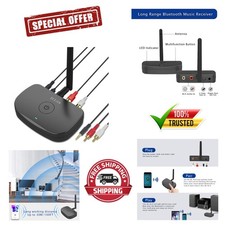 Upgrade Your Stereo: BE-RCA Long Range Bluetooth Receiver with Micro-USB Power picture