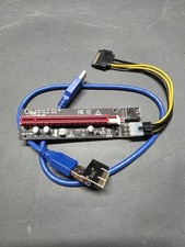 Ubit 8 Pack Latest PCI-E Riser Adapter Card + 60cm USB 3.0 Cable picture
