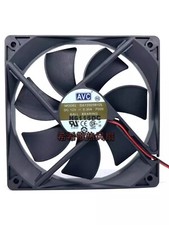 AVC DA12025B12L DC12V 0.3A 12CM 2-Wire Cooling Fan picture