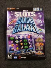 IGT Slots Diamond Galaxy Casino Slot Machine CD ROM Game Pre-owned. (CAB1S1) picture