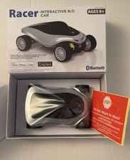 RACER INTERACTIVE A/C CAR WODDON (WORKS W/ Bluetooth iPhone, iPad, iPod) NEW picture