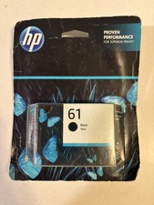Original Genuine OEM HP 61 BLACK Ink cartridge for Deskjet Officejet Printer New picture