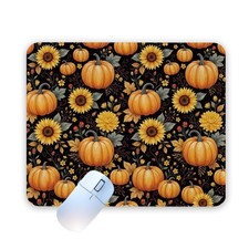 Sunflower Pumpkin Black Fall Pad Gifts for College Students Her Him picture