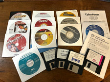 Lot of miscellaneous vintage legacy computer software and manuals. Sold as is.  picture