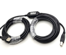 C2G 25ft USB A to B Active Cable Center Booster 38989 Black New U8 picture