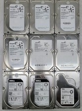 SAS-Lot of 9 HDD 1 TB 3.5