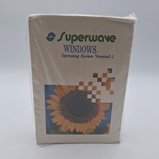 Vintage Superwave Windows OS Version 3.1  NOS 1992 Floppy Disks Unopened picture