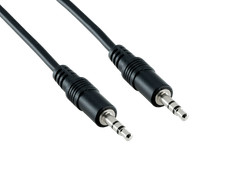 50ft 3.5mm Male to Male Stereo Audio AUX Cable, Black picture