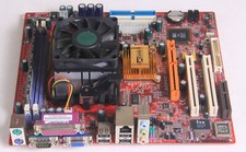 PCChips M871G Motherboard with AMD Sempron 2600+, 256MB DDR SDRAM - Tested Good picture