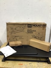 Mount it Standing Desk Converter /w Dual Monitor Mount Sit/Stand MI-7934 picture