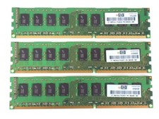 6GB 3x2GB HP 500209-562 Micron DDR3-1333MHz PC3-10600E CL9 1.5V ECC RAM Memory picture