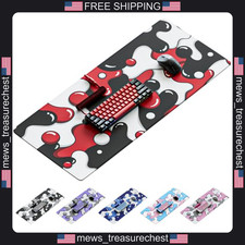 Gaming Mouse Pad Large Red XXL Desk Mat for Keyboard and Mouse picture