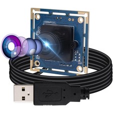 8MP USB Module - Wide Angle 180-Degree Fisheye Lens Webcam Board for Computer... picture