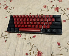 Snpurdiri 60% Wired Mechanical Keyboard (Black-Red, Red Switches) keyboard picture