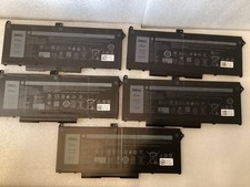 Lot of 5 OEM Dell Latitude 5420 5520 63WH Battery RJ40G M033W - Excellent picture