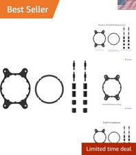 AMD AM4/AM5 Retention Kit for -Based Liquid Coolers –  Kit with Sleek Finish ... picture