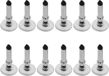 12 Pcs Silver Universal Stylus Replacement Tips,Universal Disc Tips Round Sha... picture