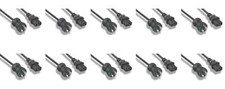 Heavy Duty 12 Awg Hospital Grade Power Cord Black 6FT 2M 10 Pack AC Power NEMA picture