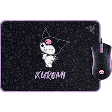 Razer DeathAdder Essential and Goliathus Mouse Mat Bundle - Kuromi Edition picture