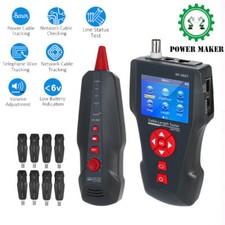 NF-8601W Finder LCD LAN PING/POE RJ11 Line Cable Network Tracker Tester New picture