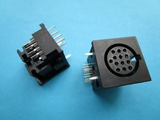 40 pcs DIN Jack 13 pin Circular Female PCB Mount Connector New picture
