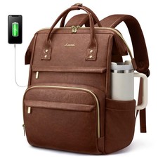 LOVEVOOK Laptop Backpack Women 18in Water Resistant USB Port Teacher Work picture