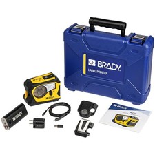 Portable Bluetooth Label Printer - Belt Clip and Power Brick picture