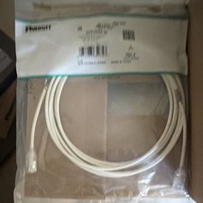 Panduit UTP28SP10 Cat6 RJ-45 Ethernet Patch Cord 10 ft Off White T568B eaches picture