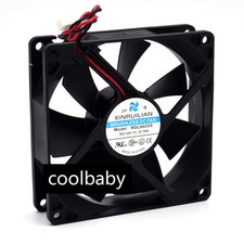 2pcs XINRUILIAN RDL9025S silent fan 92x92x25mm 12v 0.16A 2pin server cooling fan picture