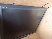10 Lot NEC LCD Monitor MultiSync Model LCD175M-BK w/ Power only No Stand Used picture