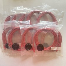 Lot of 10 Red CAT5e 10 feet Enhanced 350MHz Ethernet Patch Cable RJ45 picture