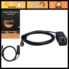 USB-C to Ethernet Adapter, 10/100 Mbps High-Speed Network Connector, Plug & Play picture