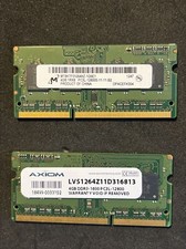 AXIOM 4GB 1Rx8 PC3L- 12800S DDR3 1600MHz LV51264Z11D316813 picture