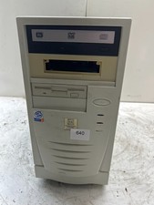Vintage Retro Beige mATX Desktop Computer Case picture