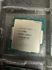 Intel Core i7-7700K 4.20GHz Quad Core SR33A 8 Thread LGA1151 Desktop CPU picture