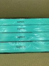 LOT OF 4 920-002565 New Logitech MK120 Wired USB Keyboard and Mouse, Black picture
