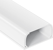 Large Cord Hider - 47In Wire Hiders for TV on Wall, Paintable Cable Hider picture